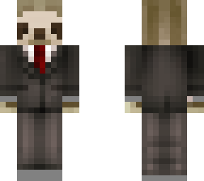 sloth in a suit