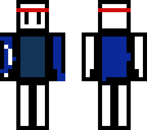 the blue whight guy