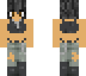 combat boots girl