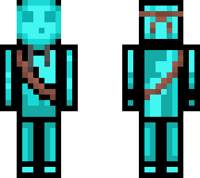 cyan slimewarrior