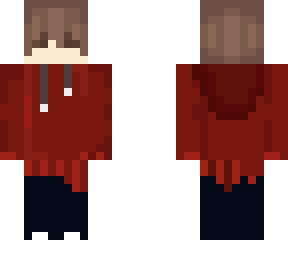 red hoodie teen