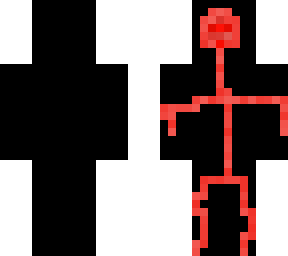 red stick man