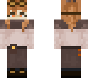 steampunk themed character