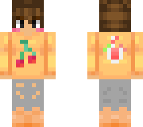 aesthetic summer-cherry boy skin