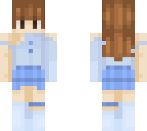 amnita blue & skirt