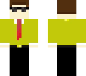 banana in a suit