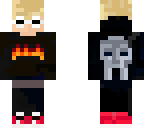 blonde skater boy