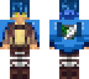 blue eren jeager
