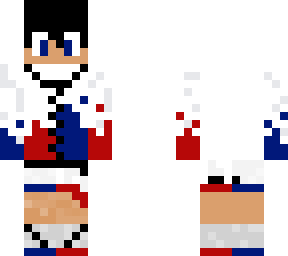 boy blue red