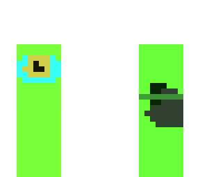 green amogus