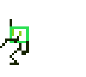 my object character fire cube