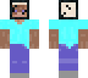 neon glass head steve