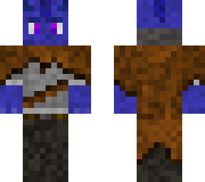 blue male thiefling