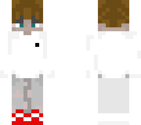 boy white shirt blue trousers red shoes