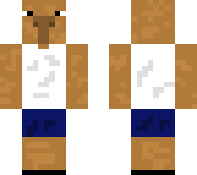capybara with wife beater and shorts