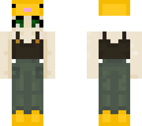 cute yellow axolotl hat