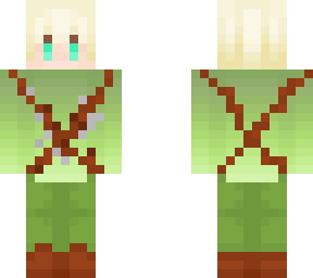 elf boy green