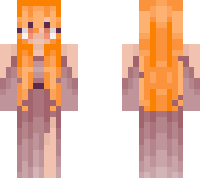 elf girl with orange hair!