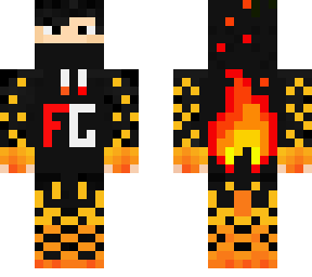 Fire Gaming | Minecraft Skin