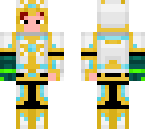 me in tim's armor  with gauntlet