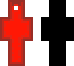 bloody red