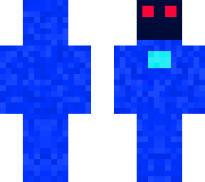 blue iron man