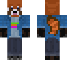 casual red panda