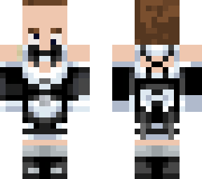 Minecraft Forehead Maid Peej BUT THE FOREHEAD IS ACCURATE and the skin is fixed ...