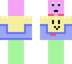 noob holding kirby (backwards)