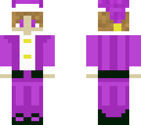 purple christmas character (ik its early)