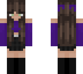 purple girl