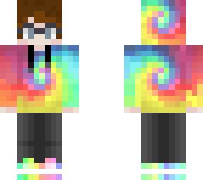 rainbow boy with glasses