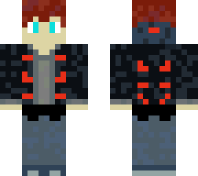 red and black sweater dude
