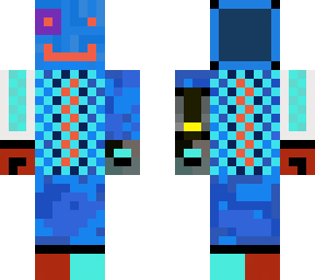 red and blue robot ii