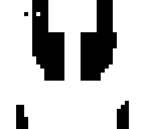 white/black skin
