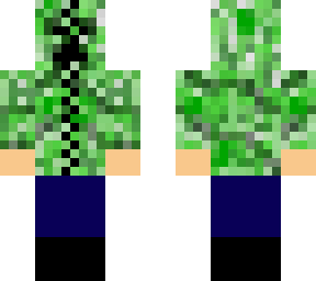 *corrected* a white guy with a creeper suite
