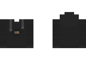 black hoodie. (template)