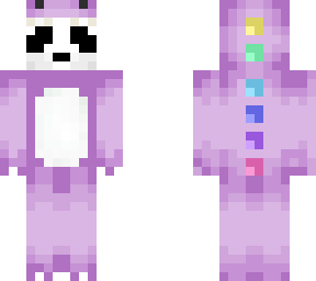 conter panda morado