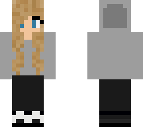 girl with hoodie