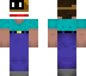 noob with a mask