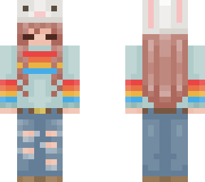 rabbit hat girl