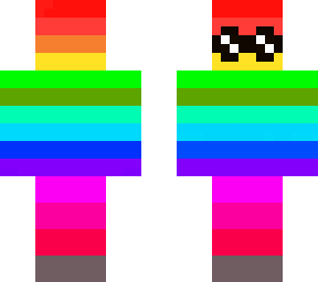rainbow man