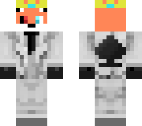 robot eye king fox with heist suit