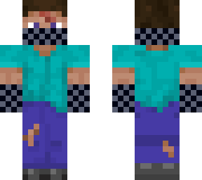 steve with chain armor