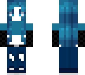 blue girl