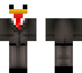 chicken in suit