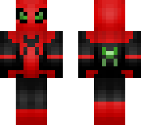 custom green spiderman