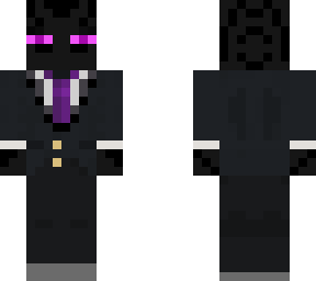 enderman with a suit