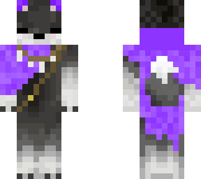 fox character but purple