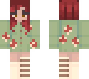 mushroom sweater // 1/2 by @sorryfromaoi with red hair